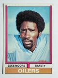 1974 Topps #104 Zeke Moore (EXMT)