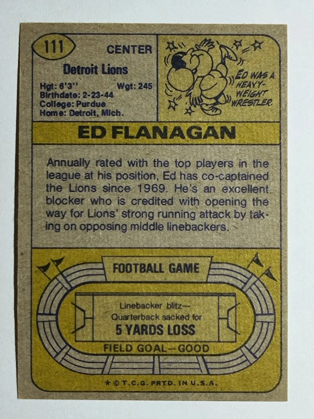 1974 Topps #111 Ed Flanagan (NM)