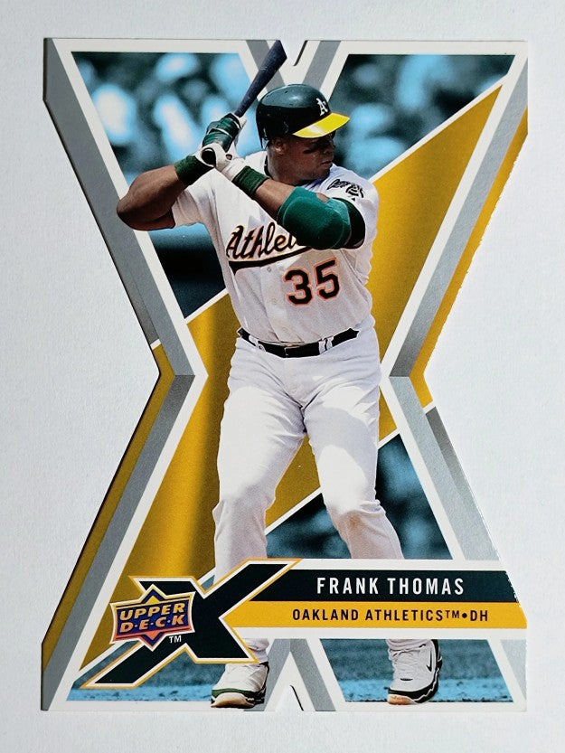 2008 Upper Deck X Die Cut #73 Frank Thomas