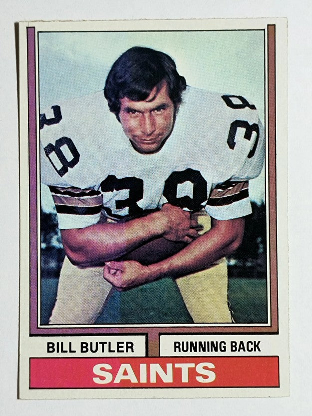 1974 Topps #118 Bill Butler RC (EX)