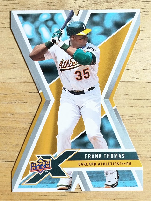 2008 Upper Deck X Die Cut #73 Frank Thomas