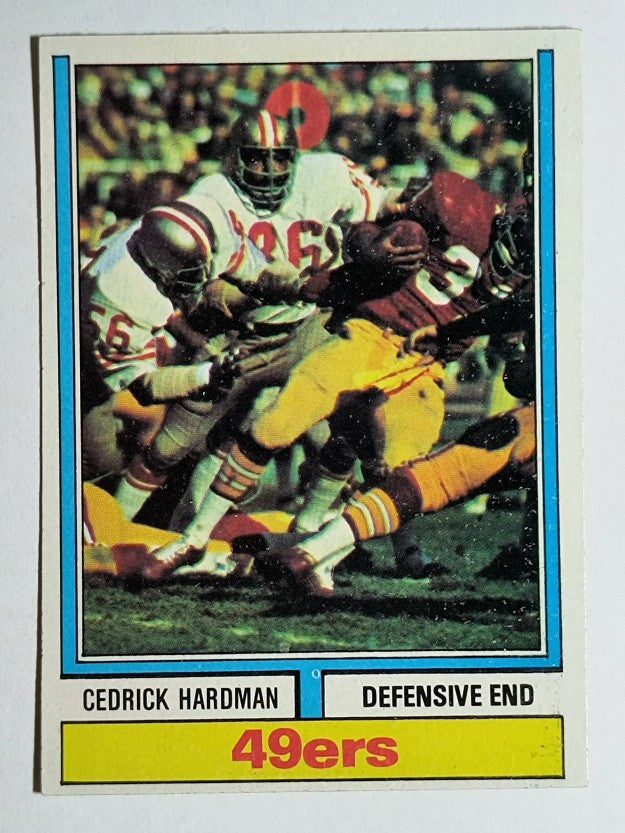 1974 Topps #165 Cedrick Hardman (EXMT)