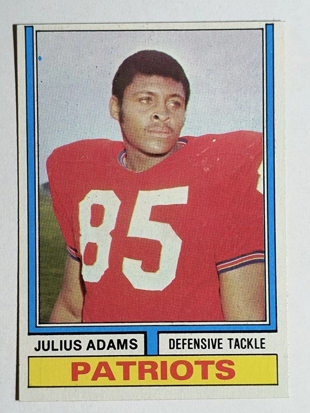 1974 Topps #171 Julius Adams (NM)