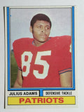 1974 Topps #171 Julius Adams (NM)
