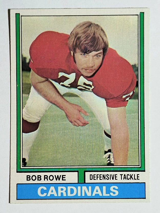 1974 Topps #181 Bob Rowe RC (NM)