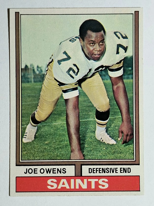 1974 Topps #191 Joe Owens RC (NM)