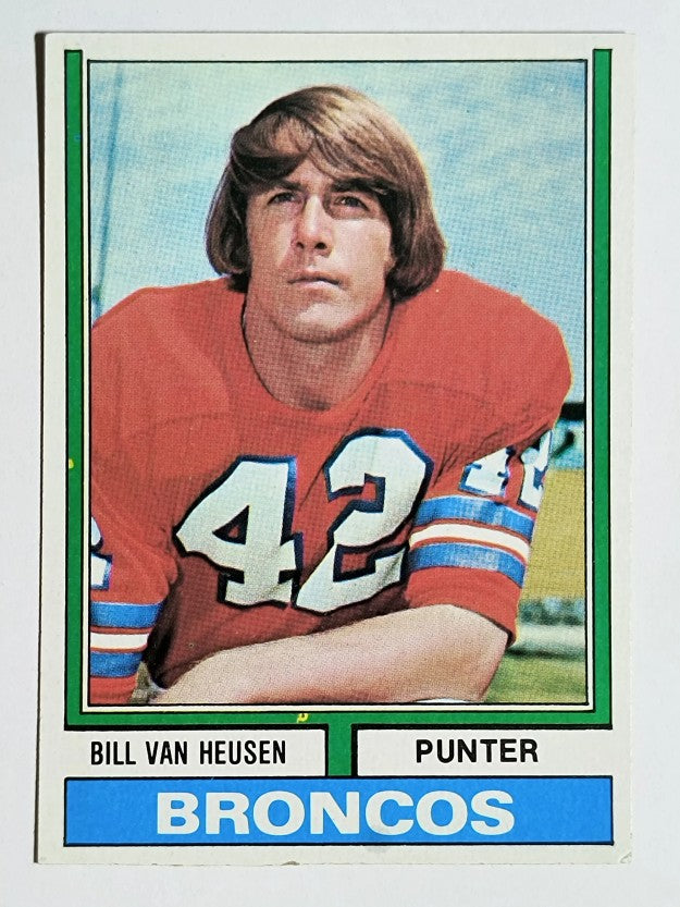 1974 Topps #192 Bill Van Heusen (EXMT)