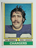 1974 Topps #202 Carl Gersbach RC (EX)