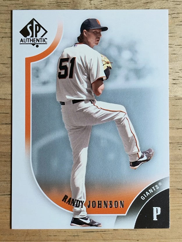 2009 SP Authentic #65 Randy Johnson