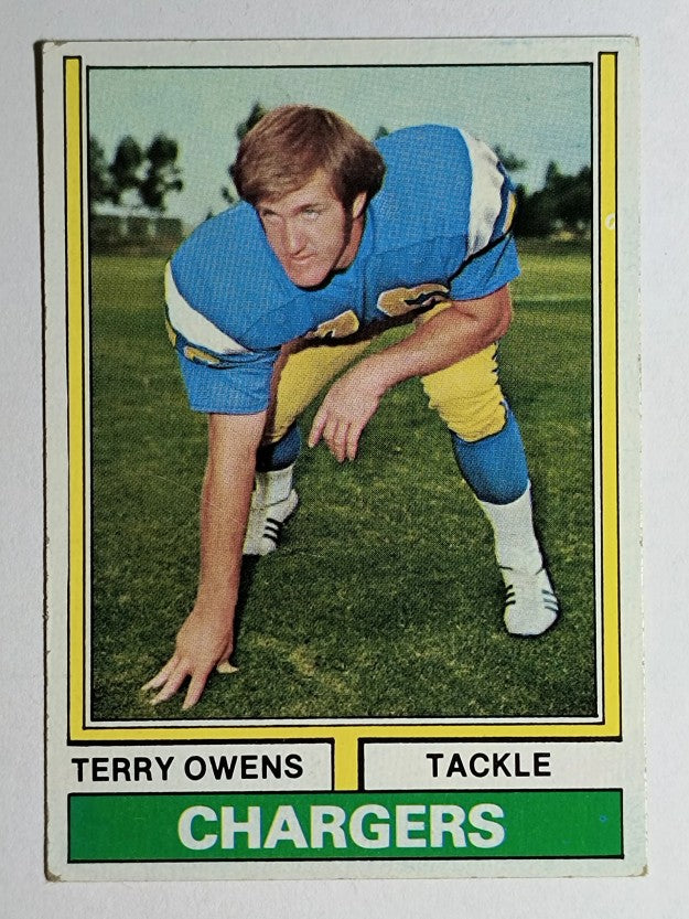 1974 Topps #228 Terry Owens (EX)