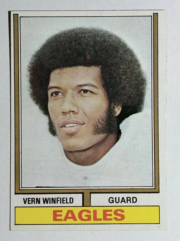 1974 Topps #242 Vern Winfield RC (EXMT)