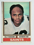 1974 Topps #255 Billy Newsome (GOOD)