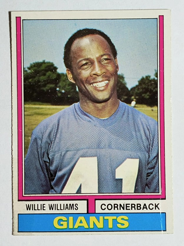 1974 Topps #284 Willie Williams (VGEX)