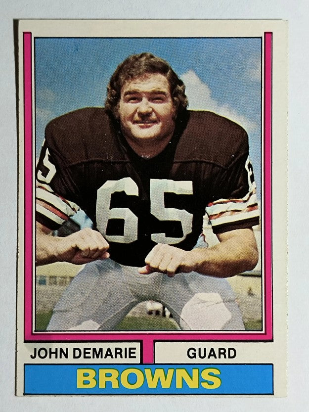 1974 Topps #289 John DeMarie RC (EX)