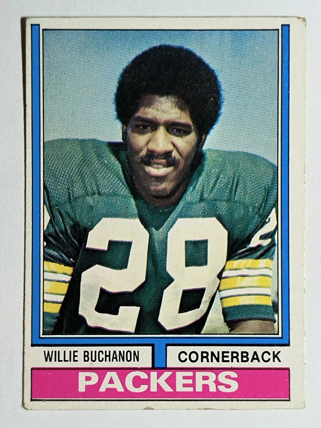 1974 Topps #292 Willie Buchanon RC (VG)