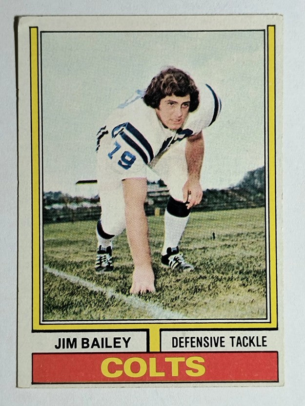 1974 Topps #302 Jim Bailey (VGEX)