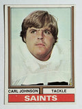 1974 Topps #308 Carl Johnson RC (EXMT)