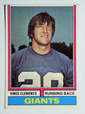 1974 Topps #342 Vince Clements RC (EXMT)