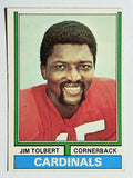 1974 Topps #344 Jim Tolbert RC (VGEX)