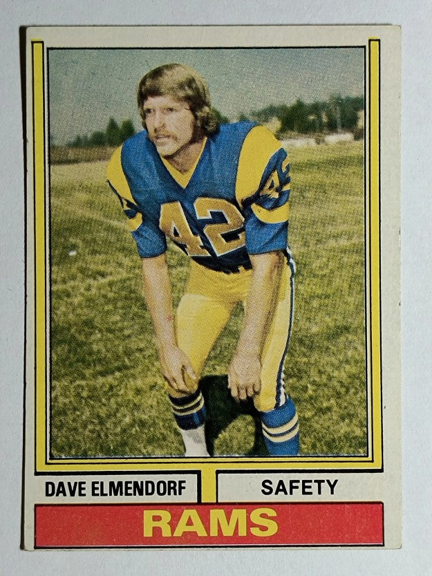 1974 Topps #370 Dave Elmendorf (EX)