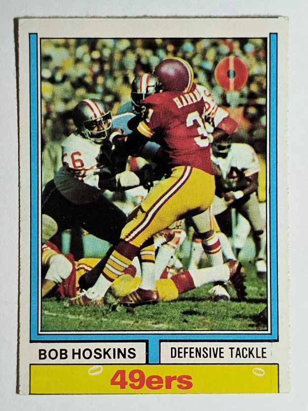 1974 Topps #378 Bob Hoskins RC (VGEX)