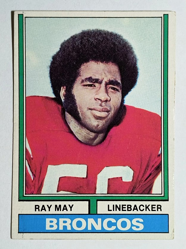 1974 Topps #380 Ray May (EX)