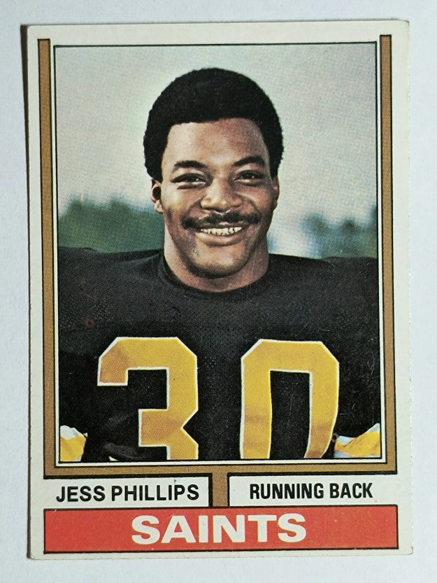 1974 Topps #392 Jess Phillips RC (EX)