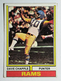 1974 Topps #396 Dave Chapple (VGEX)