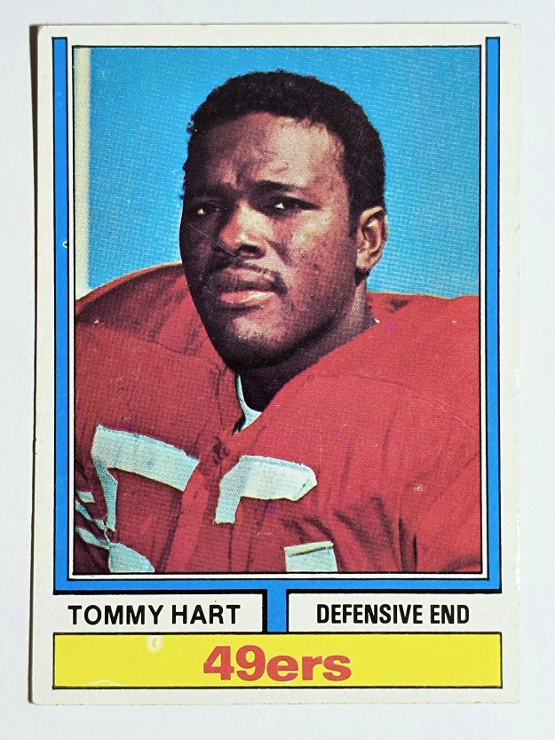 1974 Topps #404 Tommy Hart (EX)