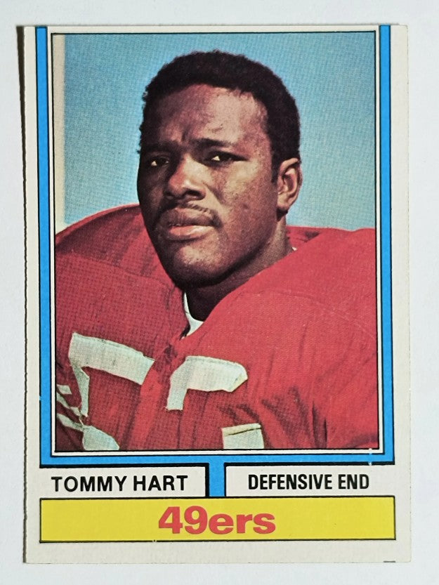 1974 Topps #404 Tommy Hart (EX)
