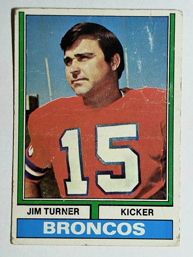 1974 Topps #406 Jim Turner (POOR)