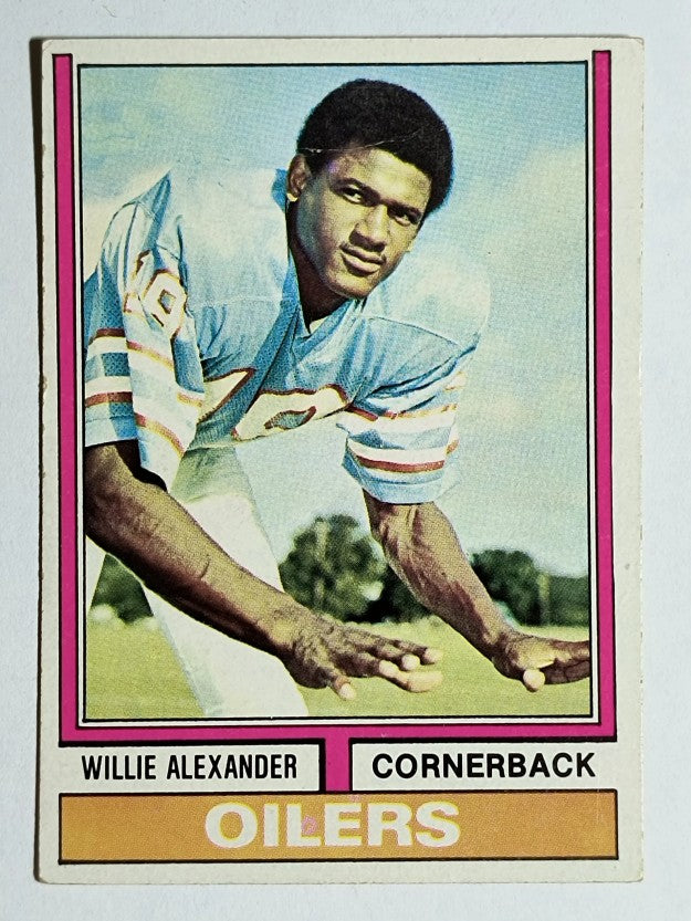 1974 Topps #414 Willie Alexander (VG)