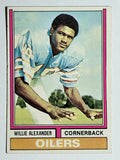 1974 Topps #414 Willie Alexander (VG)