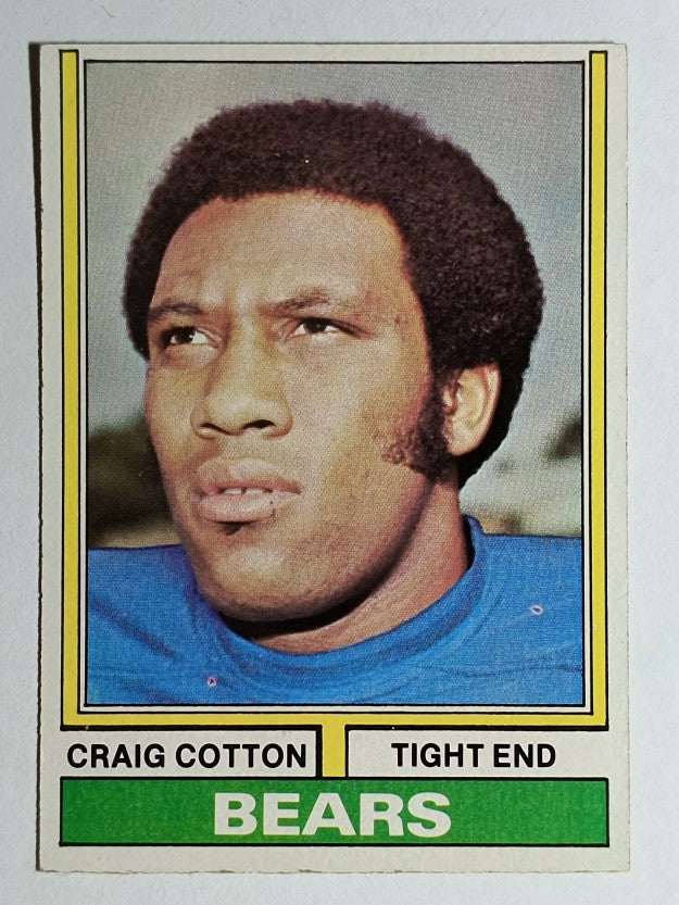 1974 Topps #418 Craig Cotton RC (EXMT)