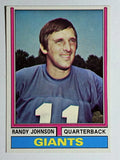 1974 Topps #419 Randy Johnson (EXMT)