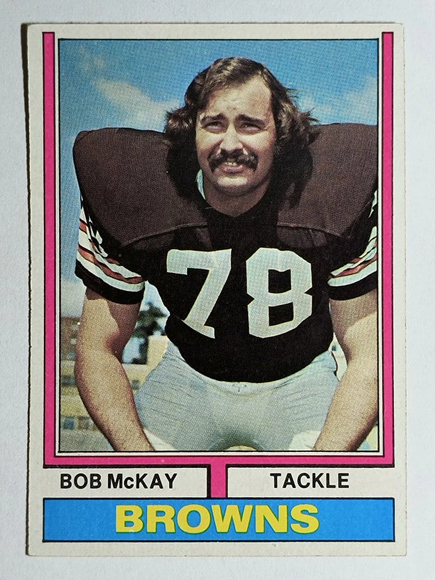 1974 Topps #427 Bob McKay RC (EXMT)