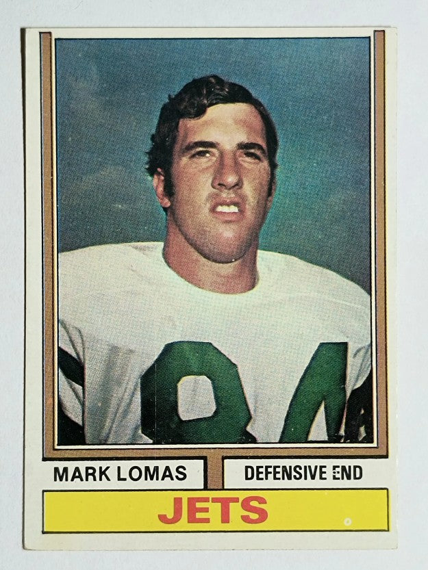 1974 Topps #455 Mark Lomas (EX)