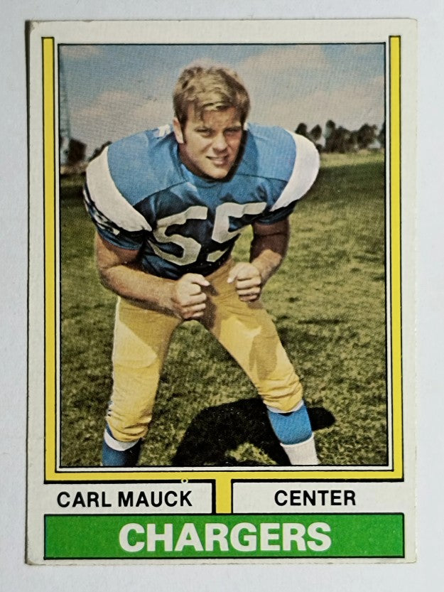 1974 Topps #477 Carl Mauck (EX)
