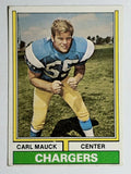 1974 Topps #477 Carl Mauck (EX)