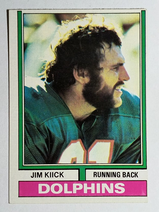 1974 Topps #479 Jim Kiick (EX)