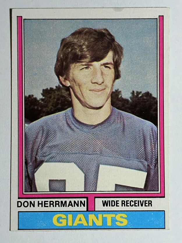 1974 Topps #481 Don Herrmann (EX)