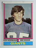 1974 Topps #481 Don Herrmann (EX)