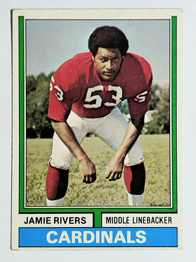 1974 Topps #508 Jamie Rivers RC (VGEX)