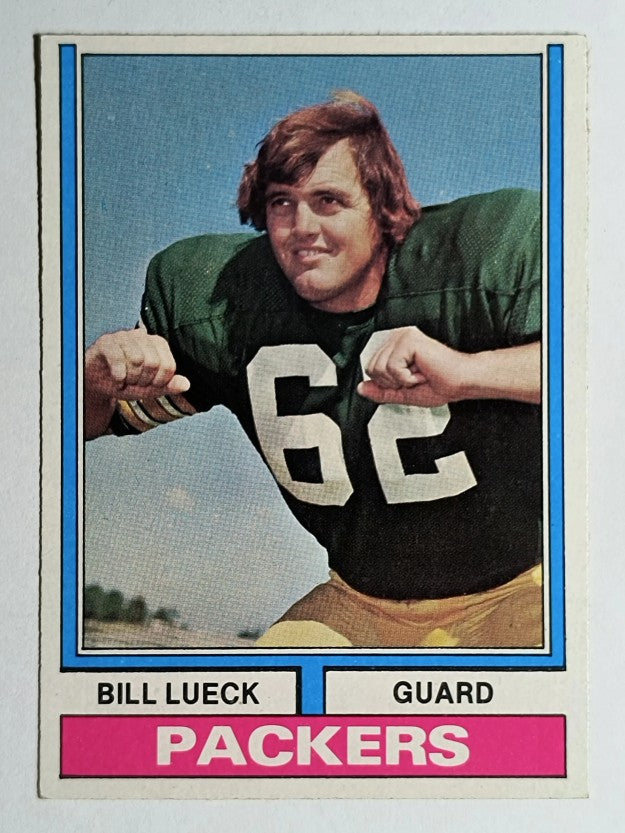 1974 Topps #513 Bill Lueck RC (EXMT)