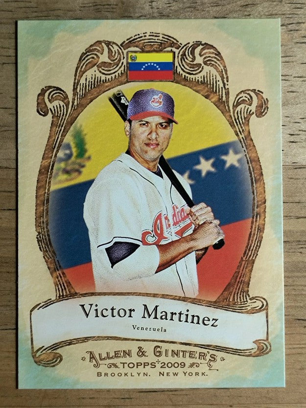 2009 Topps Allen and Ginter National Pride #NP57 Victor Martinez