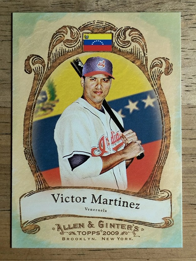 2009 Topps Allen and Ginter National Pride #NP57 Victor Martinez