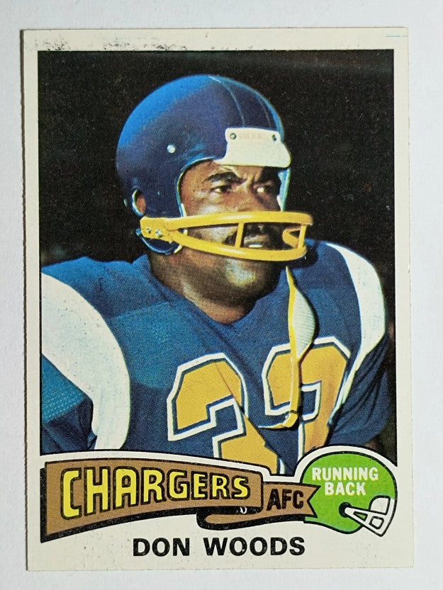 1975 Topps #10 Don Woods RC (EXMT)