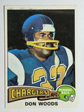 1975 Topps #10 Don Woods RC (EXMT)