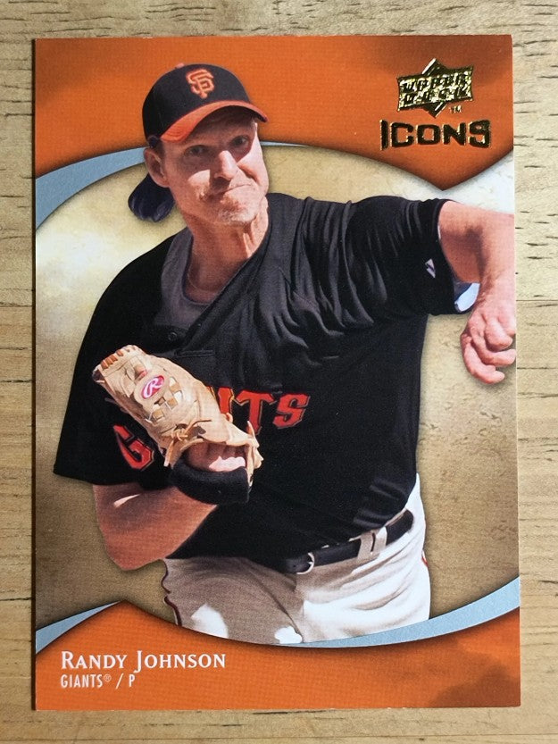 2009 Upper Deck Icons #84 Randy Johnson