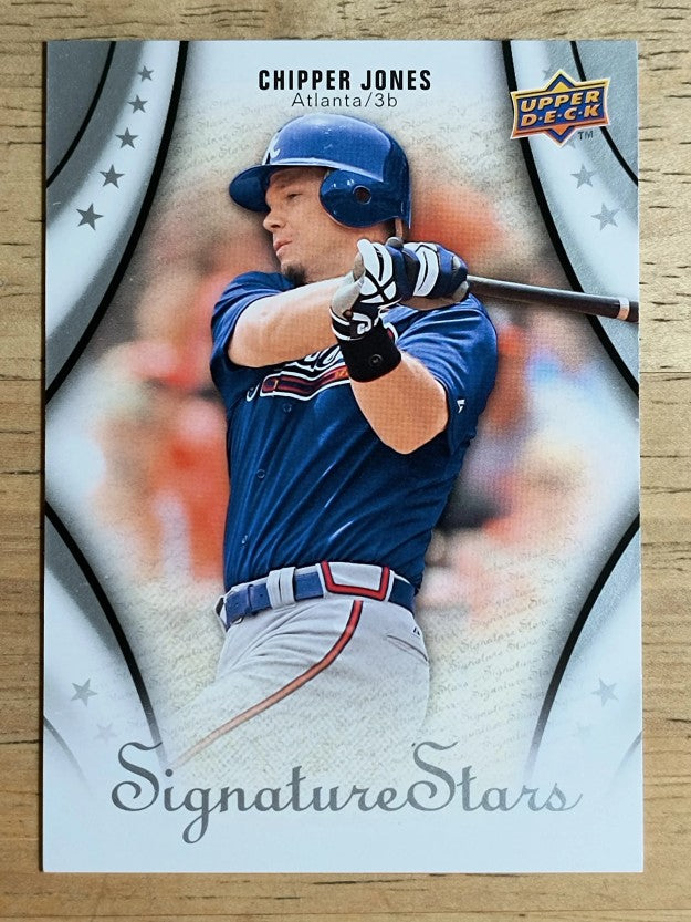 2009 Upper Deck Signature Stars #25 Chipper Jones